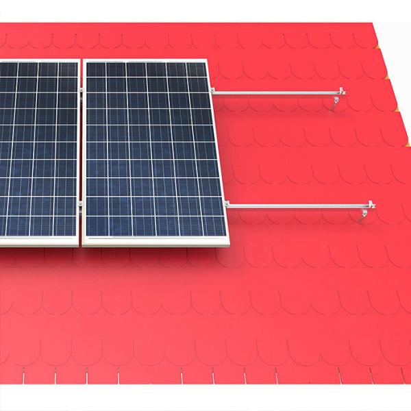 Anodized Aluminum & Galvanized & Stainless Tile Solar Panel Roof Mounting