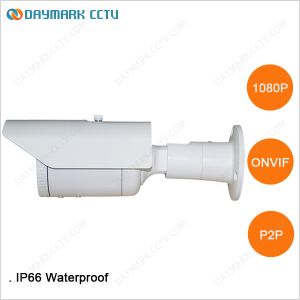Infrared H.264 HD Bullet IP Camera IP66 Weatherproof ICR