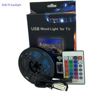 China 5V USB Led Strip Light RGB LED USB Flexible 5V LED Strip Light TV Backlight factory