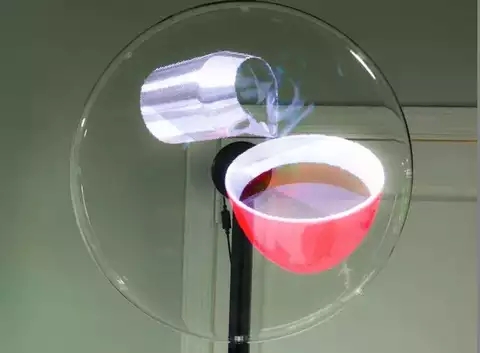 65cm holographic fan