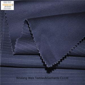 China Navy Blue NFPA2112 Compliant 210gsm Anti Static Lining Fabric factory