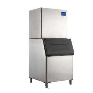 China 318kg Per Day Large Capacity Moon Crescent Ice Making Machine With Water Cooler 220V 168kg factory