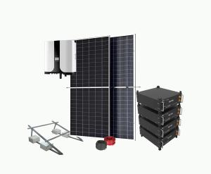 China Microgrid With Solar And Battery 6kw 14kwh One Step Solution factory