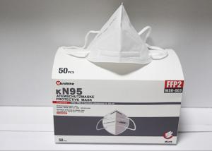 China Anti Bacteria KN95 Medical Mask Single Use Light Weight High Elastic Earband factory