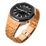 Casio Ga2100 G Shock Watch Case All Stainless Steel Bezel Strap And Metal Watch