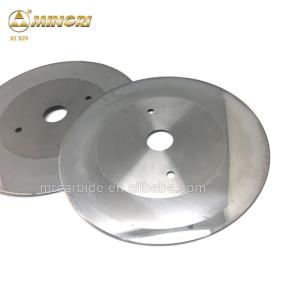 China Slitter Knife TCT Tungsten Carbide slitting blades for paper cutting factory factory