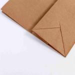 Kuaima 100% Compostable Kraft Paper Food Bags For Snack Food Packaging
