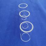 High Temperature Resistance 1100 Degrees Custom Quartz Glass Tube