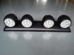 120W LED Roof Mounted Spotlight with 4 Lights , Off Road 4x4 Roof 4 Clear Fog