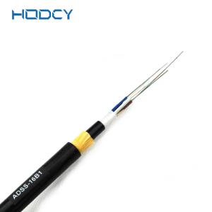China 110kV All Dielectric Self Supporting Cable AT Outer Sheath 200m Span PE Jacket factory