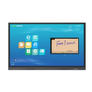 China interactive flat panel Digital Led Interactive Whiteboard 4K resolution for office factory