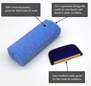 China Sweater Stone Pill Remover- 2 Sweater Pill Remover Tools - for Cashmere, Wool, Knits factory
