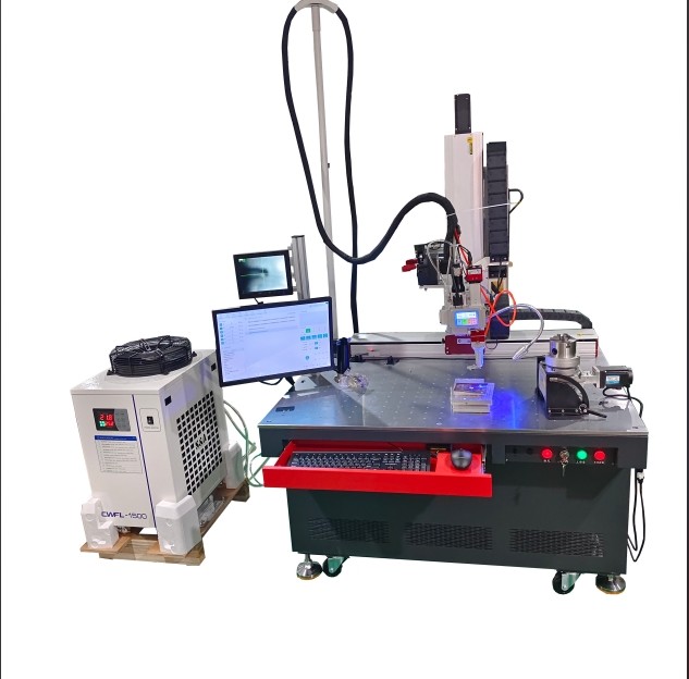 1064nm 1500 Watt Laser Welder 5 Axis Continuous Laser Welding 1500W