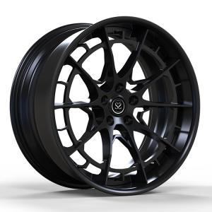 China 6061-T6 Aluminum Rims Gloss Black Forged Rims 5x112 Fit for Benz CLS factory