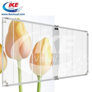 China Advertising Large Outdoor LED Display Screens IP65 P7 Transparent Full Color factory
