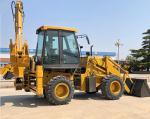 75kw Front Discharge 2500 kg Hydraulic Backhoe Loader