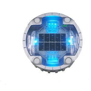 China 1200MAH NI MH Battery Underground Solar Road Studs IP68 Aluminum Shell For Road Safety factory