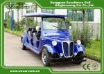 Elegant Blue Electric Classic Cars 6 Seater Electric Vintage Car