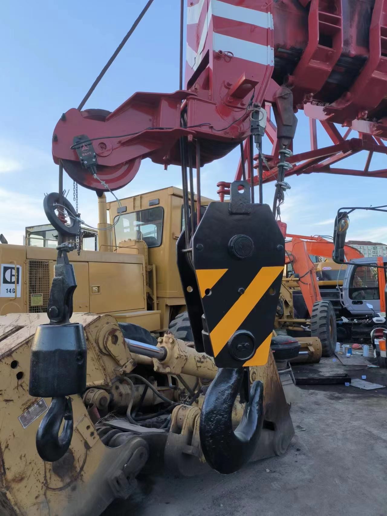 Sany QY5OC Old Mobile Crane Truck 50T Heavy Duty Lifting