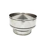 155mm 6" Chimney Pipe Roof Vent Cap Cover For Pellet Stove