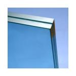 Customized Toughened Glass Panel Flat Curved Shape for Glass Railing