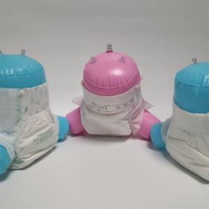 China Anti Leak Breathable Soft OEM Baby Diaper Pants Medium Size factory