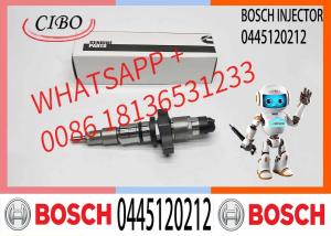 China New Inyector Diesel 0445120212 Common Rail Injector 2830957 0445120007 For Cummins factory