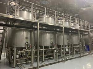China Pasteurized Milk Dairy Production Line Low Temperature Sterilization factory