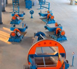 China Drum Type Cable Wire Twisting Machine PN1600 Traversing Motors factory