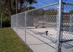 China galvanized chain link fence(diamond wire mesh)/pvc coated chain link fence factory