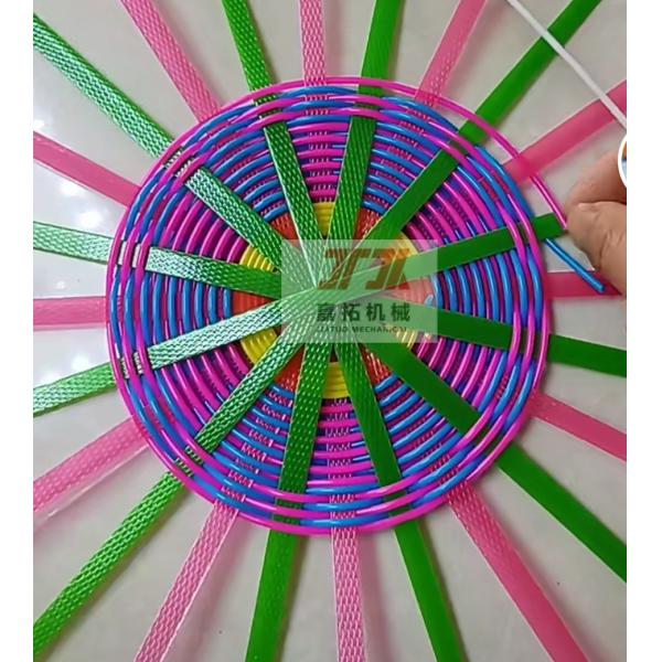 PLC PP Packing Belt Cane Rattan Making Machine Extrusion Line 400kg/H PP Packing