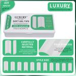 Fake Nails Tips Half Cover French Square Shaped False Nails For DIY Nail Art