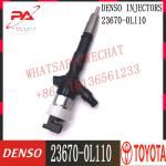 Diesel Common Rail Fuel Injector 23670-0L110 For Denso Toyota 2KD FTV Engine