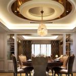 Art Round Crystal Pendant Light For Indoor Living Room E14