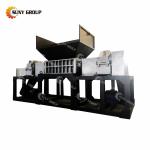 Double Shaft Wood Metal Shredder with Video Inspection and Multifunctional