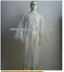 Industrial Clear Womens Plastic Raincoats , PE Material Throw Away Raincoats