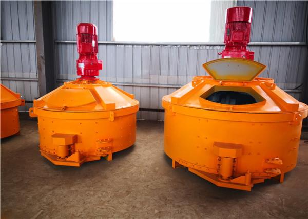 Light Soil Cement Slurry Vertical Concrete Mixer , 3500kgs Planetary Cement