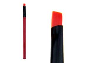 China Red Small Angled Liner Brush Brow Double Ended Makeup Brushes for Eyes factory