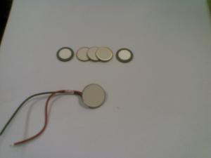 China 25/58 Piezoelectric Disc High Reliablity Piezo Ceramic Disc factory