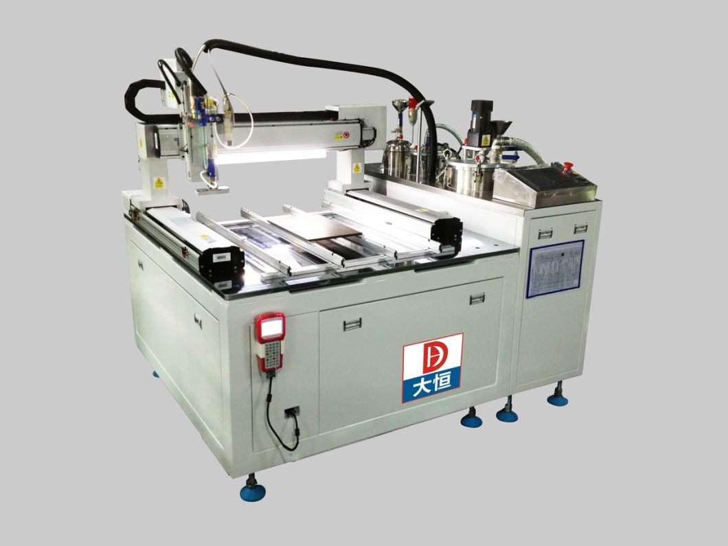 Industrial Machinery LED Display Vacuum Resin Potting Machine 3 Axis Epoxy Glue Dispensing Robot