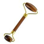 14.5cm Anti Aging Therapy Double Jade Roller Green Aventurine Face Roller