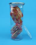 Transparent Tall Clear Plastic Canisters Large Capacity For Bean / Coffee