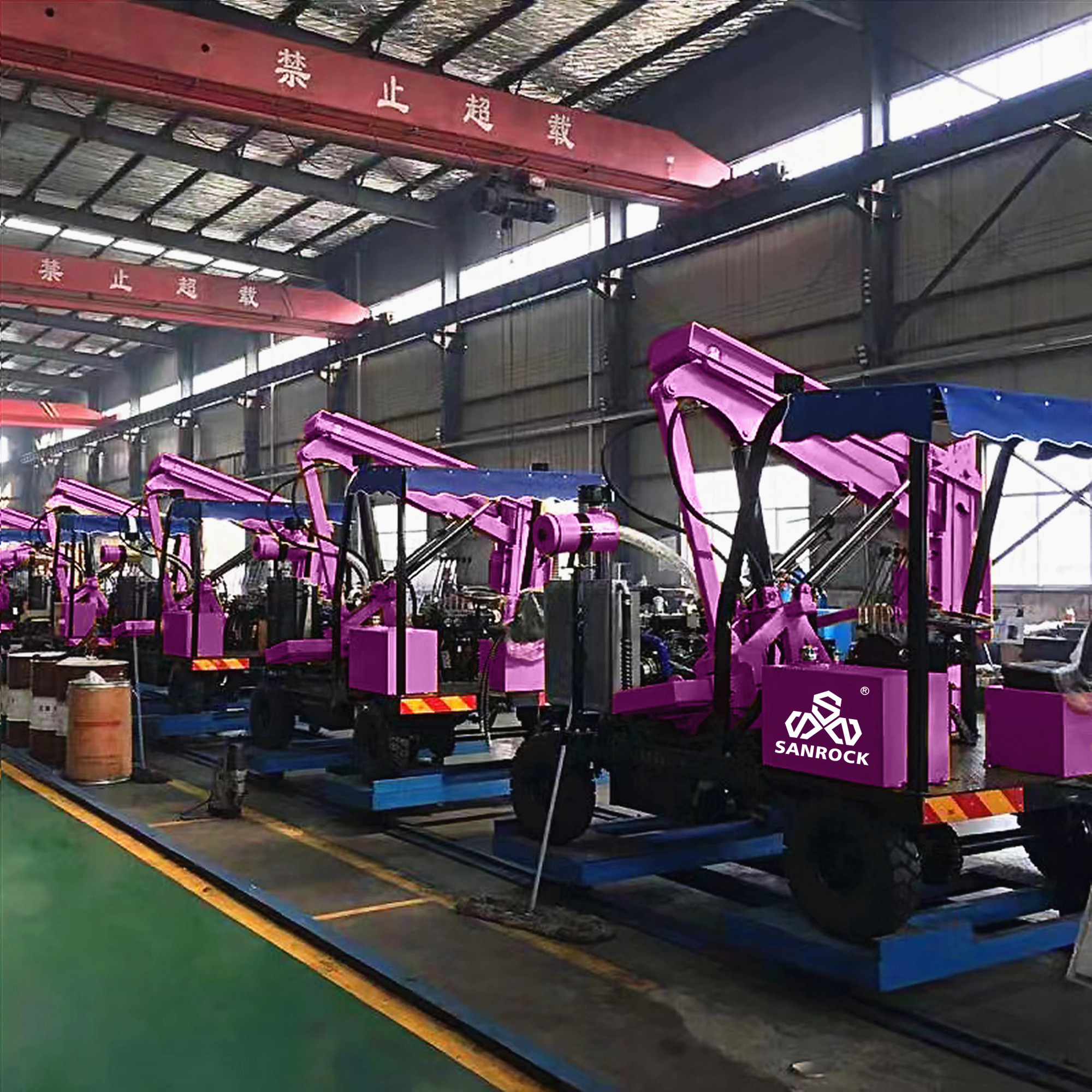 Portable Pile Drilling Rig Vibration Hammer Pile Driving Equipment