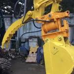 180 Degree Tilting 42CrMo Steel Ytct Excavator Quick Hitch For Cat Excavator