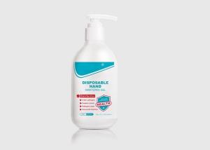 China 500ml Disposable Hand Sanitizer Gel In Bottle For Coronavirus Protection factory