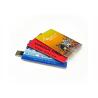 Buy cheap 4GB Business Card Pendrive with Custom Brand Print and Push-Out Waterproof from wholesalers