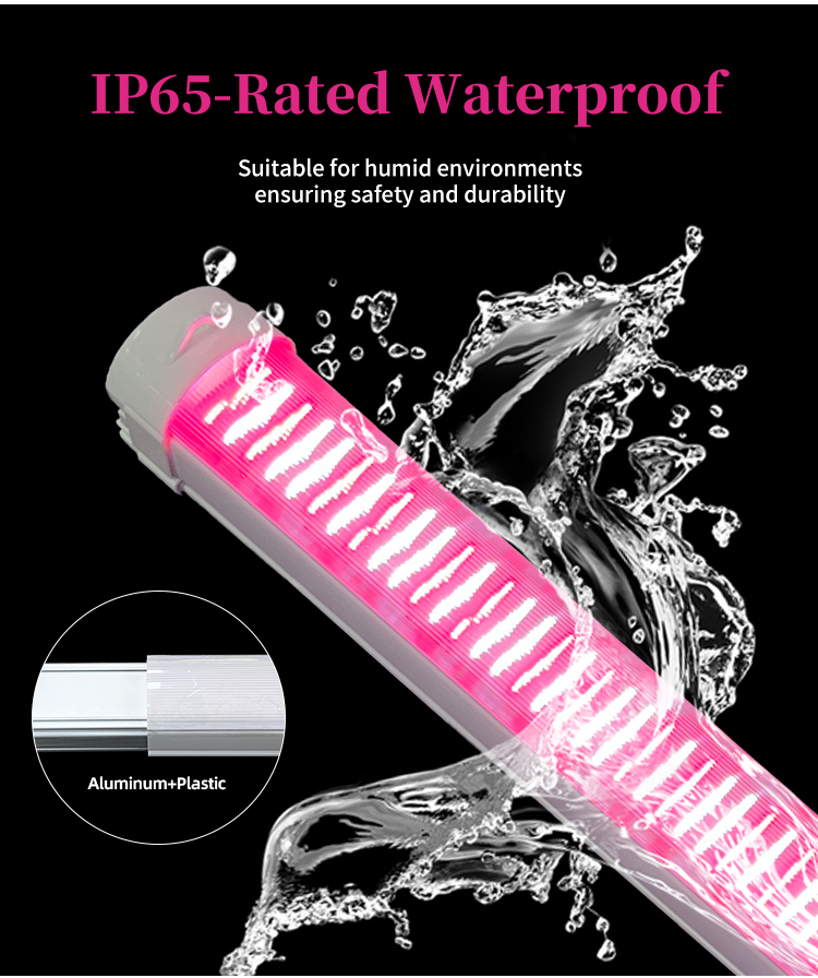 Deep Red Spectrum Daisy Chain 4ft 120W 150W Under Canopy Led Grow Lights for Bloom