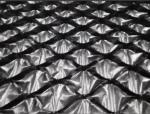 Non-infilled Artificial Turf With Shock-absorbing Mat For Sports Fileds