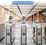 8 inch Face Recognition Temperature Kiosk touchless Temperature Screening Kiosk