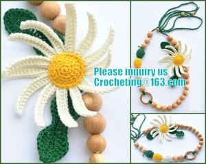 China Rainbow nursing necklace, Nursing necklTeething necklace, Breastfeeding Necklace for Mom, Teething toy, Nursing necklace factory